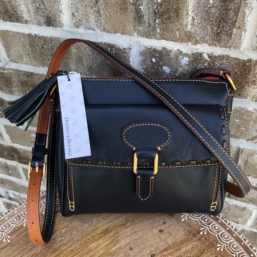 Dooney & Bourke Florentine Leather Pocket Crossbody
